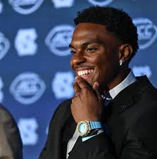 UNC Football Players Meet the ACC Kickoff Media