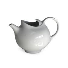 White Ceramic Teapot 3d Model Ceramic Teapots Tea Pots White Ceramics