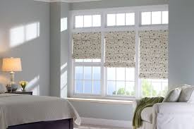 Masonite prehung mini blind steel patio door with brickmold in vinyl frame. Living Room Blue Roman Blinds Novocom Top