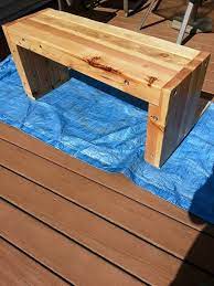 Rustic 4x4 Bench Diy Garden Furniture Diy Wood Projects Rustic Furniture Diy