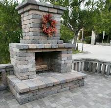 Semplice Outdoor Fireplace Kits Installed Wohnen Im Freien Aussenkamin Hinterhof