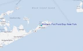 Montauk Fort Pond Bay New York Tide Station Location Guide