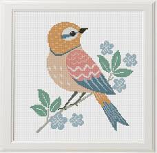 Small bird cross stitch pattern bundle, robin bird, kingfishers, great tit, cute singing birds counted cross stitch, easy cross stitch pdf nikkipattern 5 out of 5 stars (3,959) sale price $7.55 $ 7.55 $ 8.88 original price $8.88 (15% off. Bird Cross Stitch Pattern Pdf Modern Pattern Animals Cross Stitch With Blue Flowers Counted Cross Stitch Chart Nursery Room Decor Cross Stitch Bird Cross Stitch Animals Floral Cross Stitch Pattern