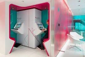 Self Service Booths Retail Banking Bank Design Retail Design