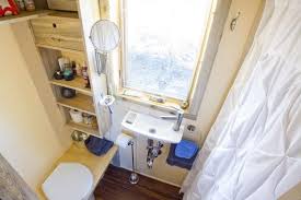 There are a few small bathroom layout ideas for decoration that can refine the illusion of space when your bathroom is really tight. 12 Excellent Tiny House Bathroom Ideas Photos Home Stratosphere