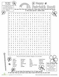 St Patrick S Day Crafts And Snacks For Kids St Patrick S Day Words St Patrick Day Activities St Patrick S Day Games