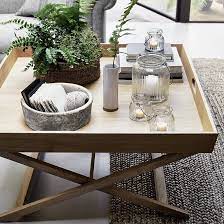 This tray works beautifully with our coastal decor. Butler S Coffee Table Coffee Side Tables The White Company Tray Table Decor Outdoor Coffee Table Decor Home Coffee Tables