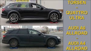 Get information on pricing, features, and more. 2020 Audi A6 Allroad Vs Audi A4 Allroad Torsen Vs Quattro Ultra 4x4 Test On Rollers Youtube