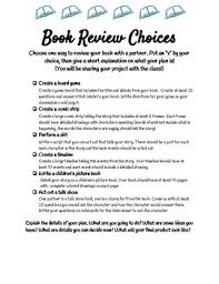 Novel Book Review Choices By Heather Kadus Teachers Pay Teachers More than 300 book summaries, characters analyses and author biographies!