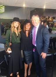 Wife anita frawley and daughters keeley, danielle and chelsea are seen during a celebration to honour the life of danny frawley.source:aap. Danny Frawley