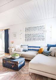 When it comes to working out what size rug you may need to place under your dining table there's a handy tip: How We Styled Our Family Room And Kitchen To Sell Emily Henderson