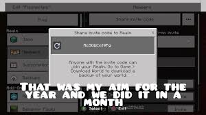 Jul 21, 2021 · hey guys, i'm a minecraft youtuber that owns different realms on minecraft. Minecraft Bedrock Edition Realm Code Youtube