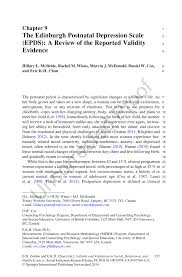 The edinburgh postnatal depression scale (epds) is the most widely used screening instrument for ppd. Pdf The Edinburgh Postnatal Depression Scale Epds A Review Of The Reported Validity Evidence