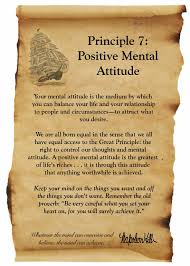 Think And Grow Rich Principle 7 Positive Mental Attitude Success Principles Think And Grow Rich Napoleon Hill