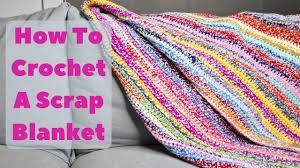 Quilt and cable blanket bulky yarn and allover large. How To Crochet A Speckled Scrap Blanket Great Project For Beginners Part 1 Youtube