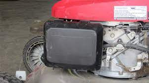 Spray the air filter with cleanser or soak the filter in cleaning kit. How To Replace A Lawn Mower Air Filter