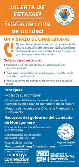 Don't pay any attention to emails telling you you've won the spanish national lottery and never send your bank details while you wait for the. Utilities Scam Office Of Consumer Protection Montgomery County Md