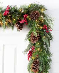 Outdoor Red Berry Pine Christmas Foliage Balsam Hill Artificial Christmas Wreaths Balsam Hill Christmas Wreaths Garlands