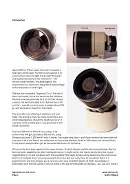You are welcome to use both apis free of charge. Introduction Sigma 600mm F 8 Is A Super Tele And It Has Hdrfoto Dk