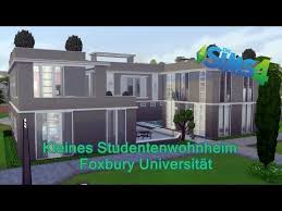Sims 4 Step By Step Kleines Studentenwohnheim Foxbury Universitat Studentenwohnheim Sims Haus Wohnen