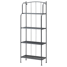 Lacko Shelving Unit Outdoor Gray 24x63 61x160 Cm Ikea Patio Furniture Storage Ikea Outdoor Furniture Apartment Patio Furniture