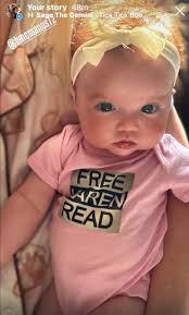 Ellie is thrilled her Free Karen Read shirt arrived! Can't wait to win the  second trial! Free Karen Read!