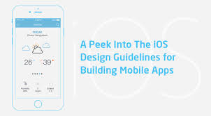 Simple Ios Design Guidelines For Building Mobile Apps Ios Design Guidelines Design Guidelines Mobile App