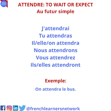 Faites une phrase avec le verbe... - frenchlearnersnetwork | Facebook