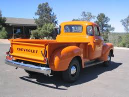 Image result for Orange 1951 Truck