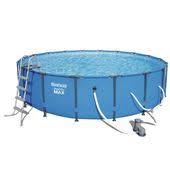 Bestway 5 49m X 1 22m Steel Pro Max Frame Pool With 1500gal Cartridge Filter Pump 56463 Bestway Easy Set Pools Pool