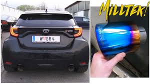 Wir bleiben hier lieber bei der. Gr Yaris Endlich Sound Milltek Catback Auspuffanlage Youtube