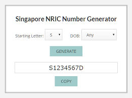 The last digit of the malaysian identity card or mykad number is not indicative of the holder's gender, said deputy home minister datuk masir kujat. Singapore Nric Generator