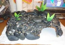 Clever Diy Fish Cave Using Aquarium Safe Materials Turtle Habitat Silk Aquarium Plants Fish Tank Decorations