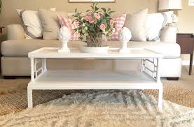Minor wear to glass from use. Garrett Ross Meet Carson Faux Bamboo Coffee Table Facebook