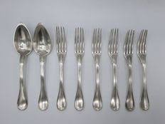 Plateforme De Ventes Aux Encheres En Ligne Catawiki Cuillere Fourchette Poincons Vieillard Et Tete De Ceres 8 Argent 95 Cuillere En Argent Argent Ceres