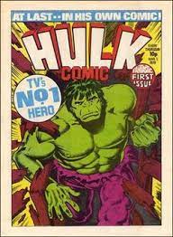 After being bombarded with a massive dose of gamma radiation while saving a young man's life during an experimental bomb testing, dr. Hulk Comic Wikipedia