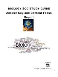 Here are links to games and practice eocs. Biology Eoc Study Guide Answer Key And Content Focus Biology Eoc Study Guide Answer Key And Content Focus Pdf Pdf4pro