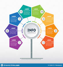 Business Presentation Or Info Graphics Concept With 8