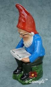 Zwerglignomes Shop Willi With His Favorite Book Glossy Finish Elves Gnomes Favorite Books