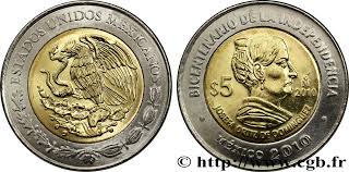 Leonor, princess of asturias (leonor de todos los santos de borbón y ortiz; Mexico 5 Pesos Bicentenaire De L Independance Aigle Josefa Ortiz De Dominguez 2010 Mexico Fwo 269935 World Coins