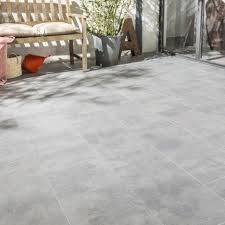 Carrelage Gris Effet Beton Bristol L 30 X L 60 Cm Carrelage Terrasse Carrelage Exterieur Carrelage