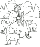 I have chosen one of his sons to be king.. Samuel Coloring Pages David Bible Bible Coloring Pages Sunday School Coloring Pages