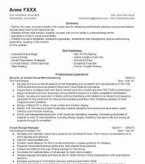 Together with the department manager, the visual merchandiser will determine additional commercial opportunities in the store within the h&m brand guidelines. Director Visual Merchandising Resume Example Company Name Fort Myers Florida