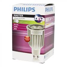 Grâce à la gamme master ledspot gu10, il est à présent possiblede réduire la consommation énergétique et les coûts de ma. Philips Master Ledspot Mv D 8 50w 840 40d Gu10 Any Lamp