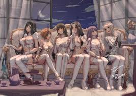 Rule 34 Dev - 1boy 3girls ace_(playing_card) ace_of_hearts ace_of_spades  adam_(stellar_blade) animal_ears bar_(place) black_bow black_bowtie  black_hair black_leotard blunt_bangs bow bowtie breasts brown_eyes  brown_hair brown_pantyhose can card ...