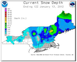 No More New England Snow Depth Map From Noaa