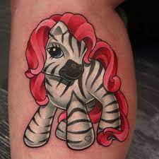 Hooked On Tattoos Tattoos My Little Pony Tattoo Zebra Tattoos