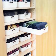 Honey Dew Gifts On Instagram What Do You Get When You Combine Mariekondo With Ikea Storage Closet Clothes Storage Ikea Storage Storage Closet Organization
