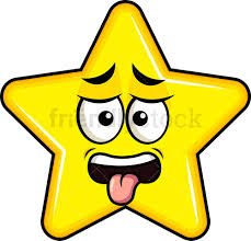 | view 1,000 star shape illustration, images and graphics from +50,000 possibilities. Disgusted Star Emoji Cartoon Clipart Vector Friendlystock Star Emoji Cartoon Clip Art Emoji Clipart