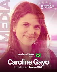 Caroline Gayo, Head of Media na LewLara\TBWA, integra o painel de jurados  da 13ª edição dos Prémios Lusófonos da Criatividade! 📊✨ Estratégia de  impacto, olhar criativo e muita energia no nosso júri!